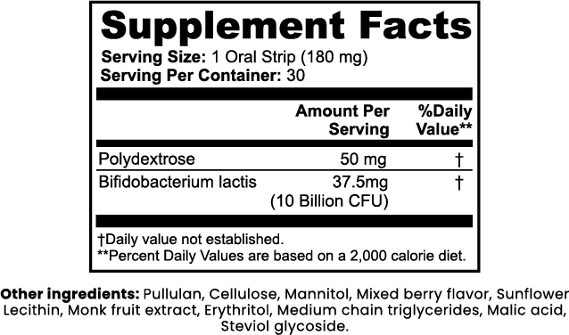 FloraFlex-Probiotic Strips