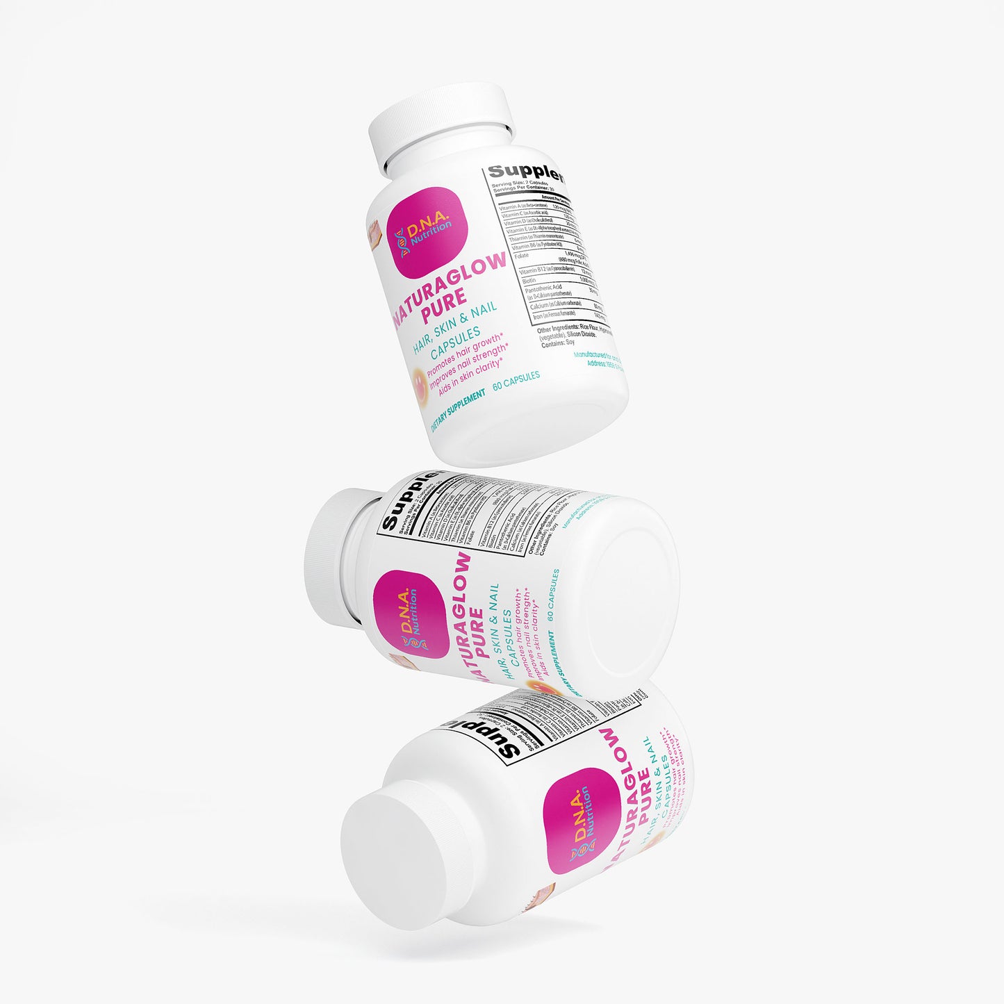 NATURAGLOW PURE-Hair, Skin and Nails Capsules