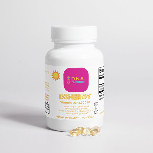 D3NERGY-Vitamin D3 2,000 IU