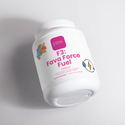 F3: Fava Force Fuel- Plant Protein (Vanilla)