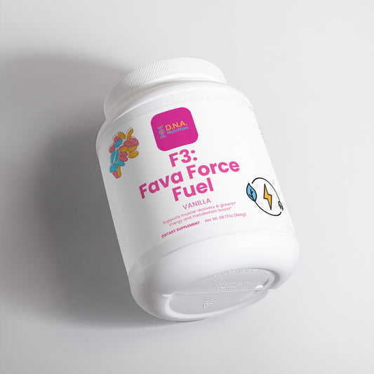 F3: Fava Force Fuel- Plant Protein (Vanilla)