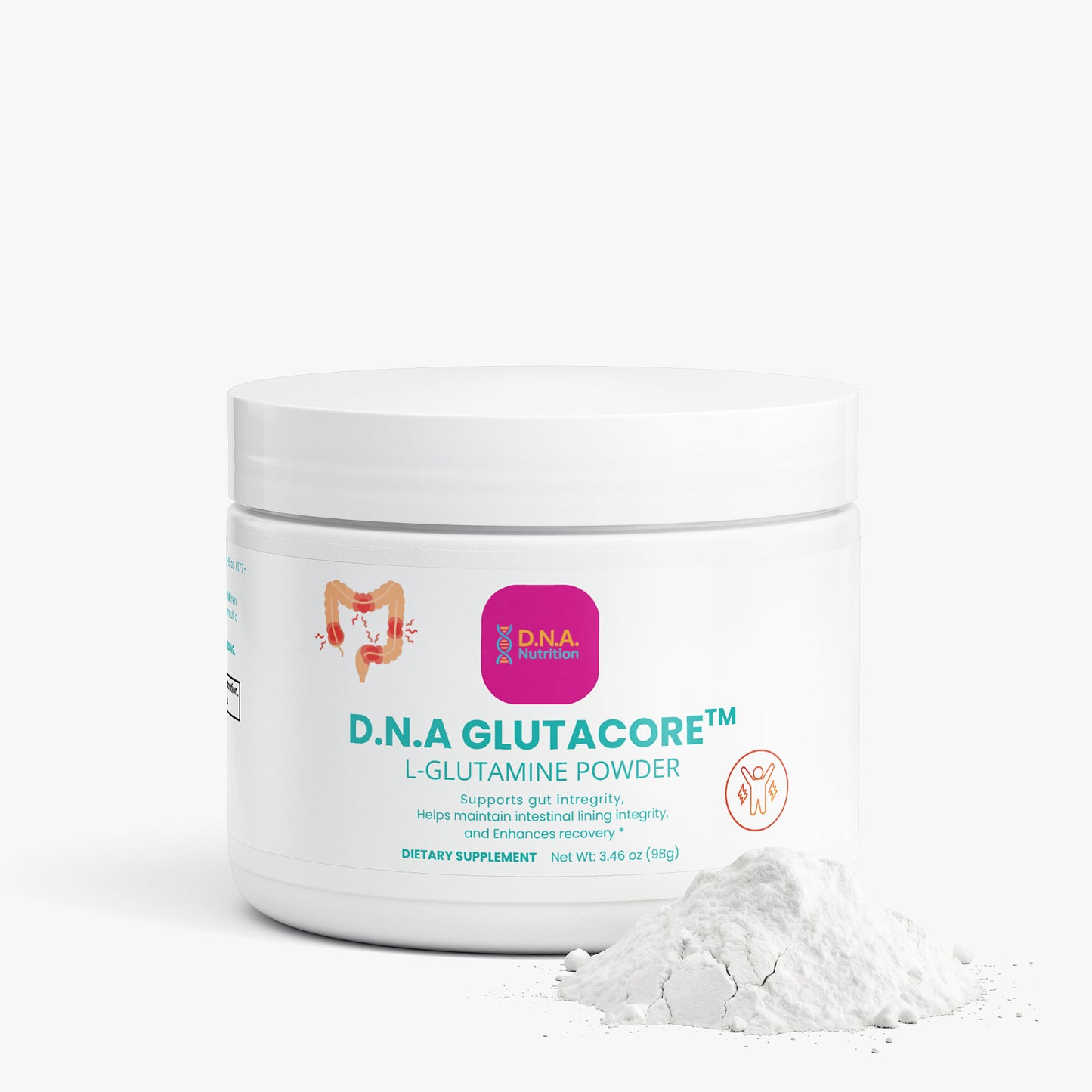 D.N.A GLUTACORE: L-Glutamine Powder