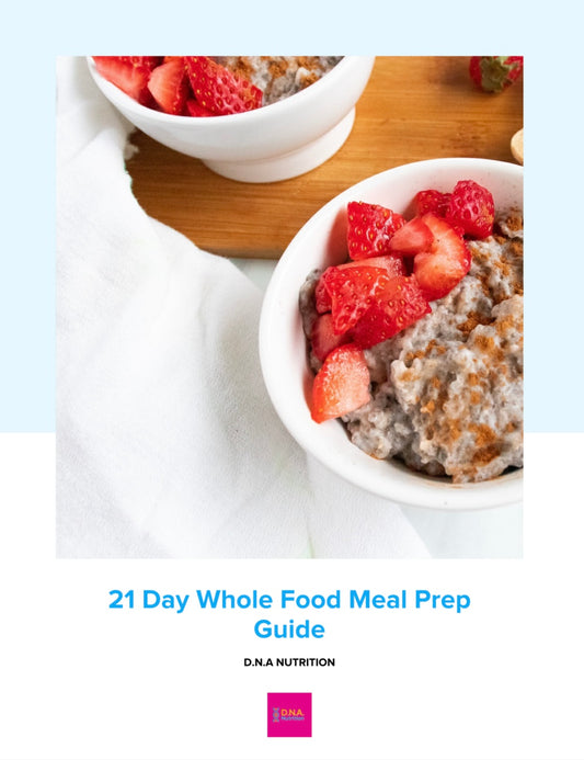 21 Day Whole Food Meal Plan Guide-Digital Download ONLY