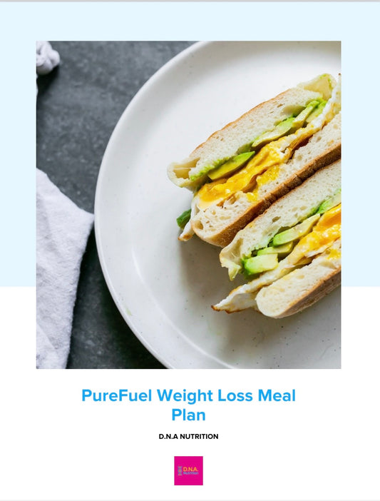 7 Day Pure Fuel Weight Loss Meal Plan-Digital Download Only