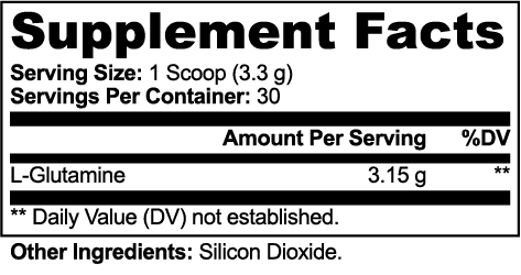 D.N.A GLUTACORE: L-Glutamine Powder