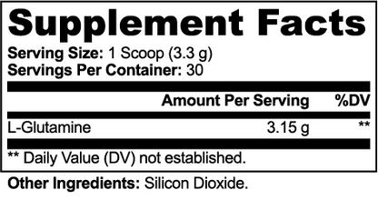 D.N.A GLUTACORE: L-Glutamine Powder